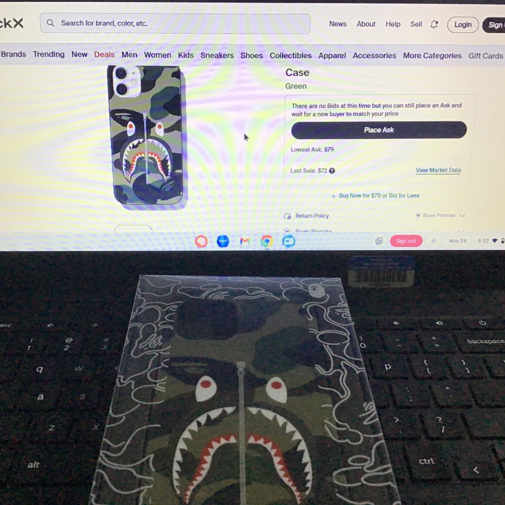 BAPE CHEAP 1st camo shark IPhone 12 mini Case